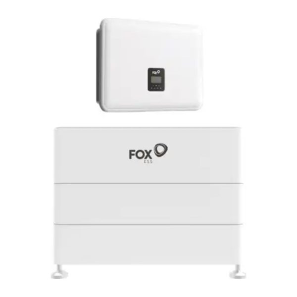 FoxESS komplektas: P3-10.0-SH inverteris ir CQ7 21,06 kWh baterija