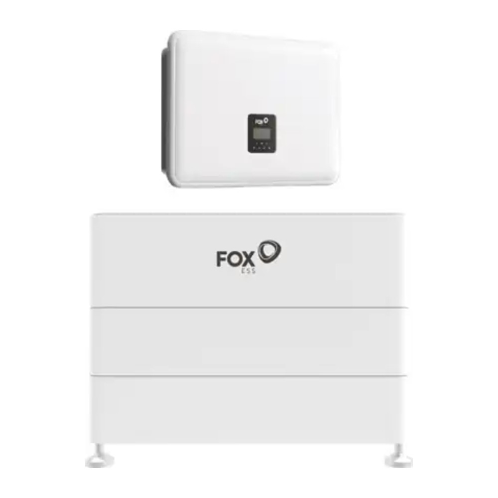 FoxESS komplektas: P3-10.0-SH inverteris ir CQ7 21,06 kWh baterija