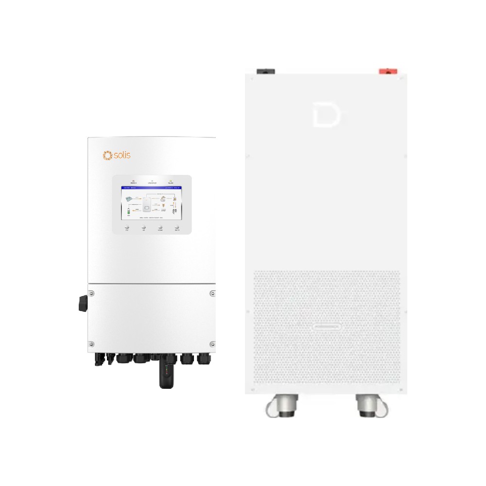 Solis 12 kW LV hibridinis inverteris + Dyness PowerBrick Plus 16,07 kWh baterija – komplektas