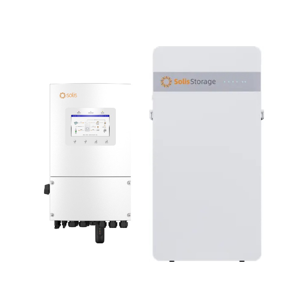 Solis S6-EH3P15K02-NV-YD-L 15 kW hibridinis inverteris + IntelliHome 16 kWh baterija – komplektas